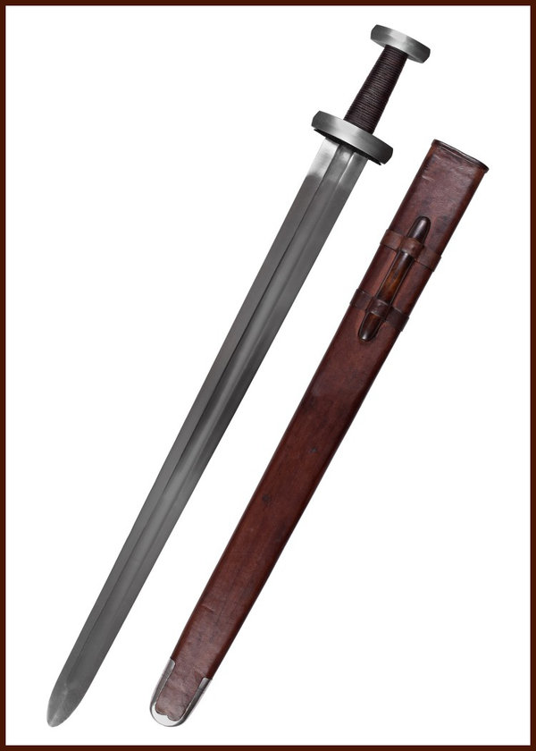 Wikinger Hurum Schwert mit Scheide