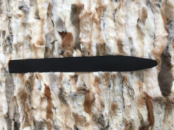 Schwertscheide Leder schwarz